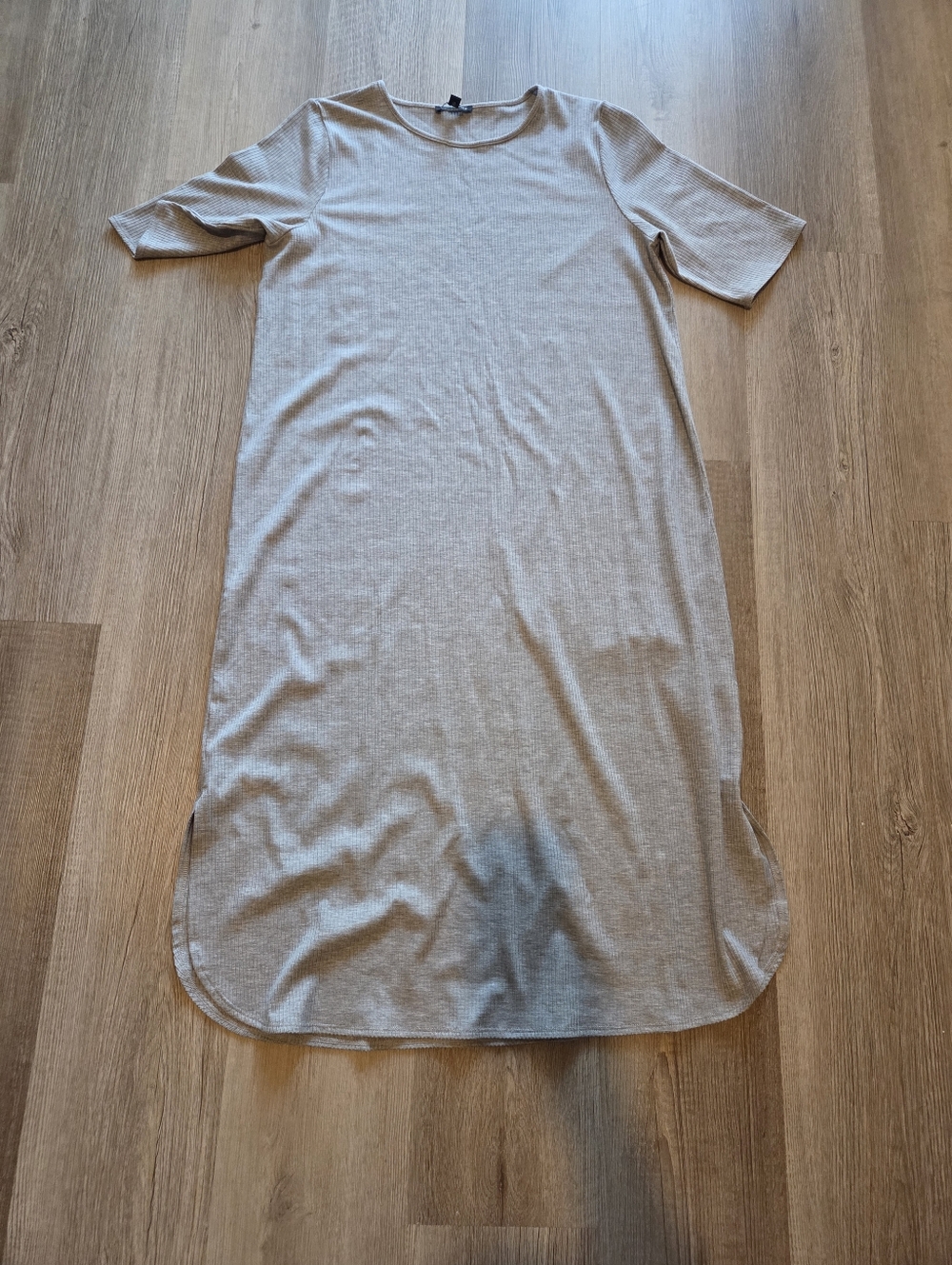 Eileen Fisher Ribber T Shirt Dress Large